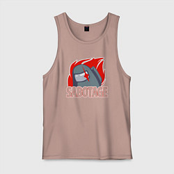 Мужская майка Among Us sabotage амонг ас саботаж