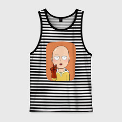 Мужская майка Сайтама One Punch Man