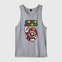 Майка мужская хлопок Mario, цвет: меланж