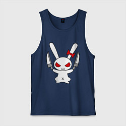 Мужская майка Зайка с ножами