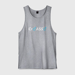 Майка мужская хлопок СтASS, цвет: меланж