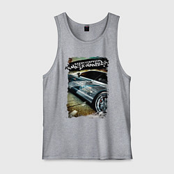 Майка мужская хлопок Need for Speed Most Wanted, цвет: меланж