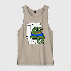 Мужская майка Лягушонок пепе