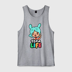 Майка мужская хлопок Toca Life, цвет: меланж