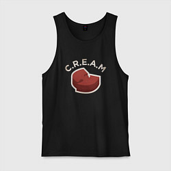 Майка мужская хлопок CREAM - Wu-Tang, цвет: черный