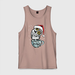 Мужская майка X-mas Owl