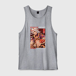 Мужская майка Итто Аратаки Arataki Itto, Genshin Impact Геншин и