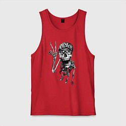 Мужская майка Skeleton dude