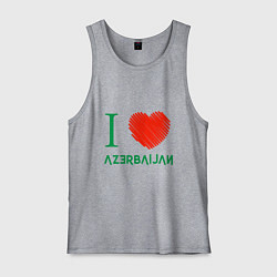 Мужская майка Love Azerbaijan