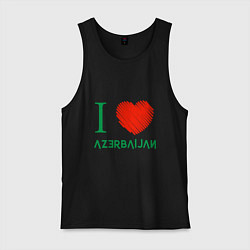 Мужская майка Love Azerbaijan