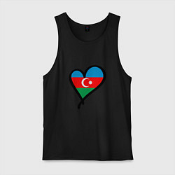 Мужская майка Azerbaijan Heart