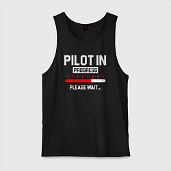 Мужская майка Pilot In Progress