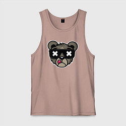 Мужская майка Мишка в очках