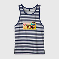 Мужская майка Делай деньги Остров сокровищ