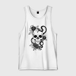 Мужская майка Калавера - мексиканский символ Дня мертвых