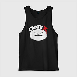 Мужская майка Onyx logo white