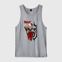 Майка мужская хлопок Slipknot fan, цвет: меланж