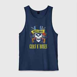 Мужская майка Guns n roses Skull