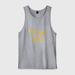 Майка мужская хлопок Жёлтая маслёнка Volkswagen, цвет: меланж