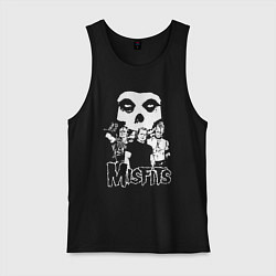 Мужская майка Misfits рок группа