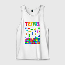 Мужская майка Фильм Тетрис логотип