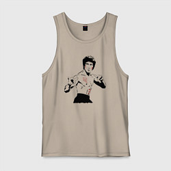 Мужская майка Брюс Ли в крови