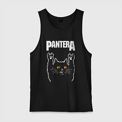 Мужская майка Pantera rock cat