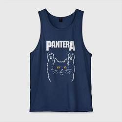 Мужская майка Pantera rock cat