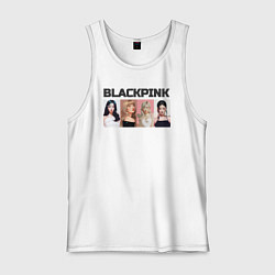 Мужская майка Корейская группа Blackpink, анимационный стиль