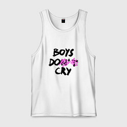 Мужская майка Boys dont cry