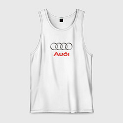 Мужская майка Audi brend