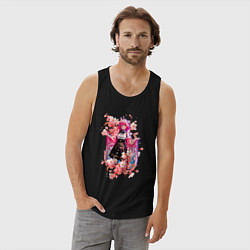 Майка мужская хлопок Sherry Barnett, цвет: черный — фото 2