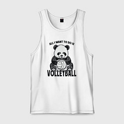 Мужская майка Panda volleyball