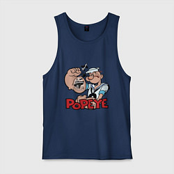 Мужская майка Попай - бицепс