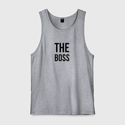 Мужская майка The boss - Couple
