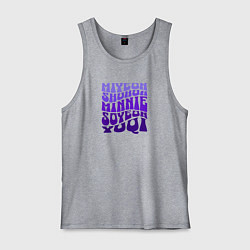 Майка мужская хлопок G I-dle k-idols, цвет: меланж