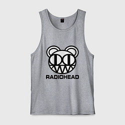 Мужская майка Radiohead logo bear