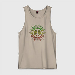 Мужская майка Peace splash