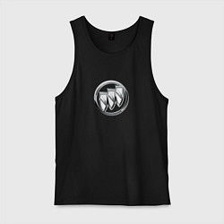 Мужская майка Buick logo металик