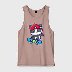Мужская майка Panda skater