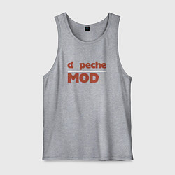 Майка мужская хлопок Depeche Mode - Reward era, цвет: меланж