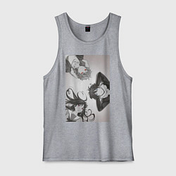 Майка мужская хлопок Бездомный бог Хиёри Ики, цвет: меланж