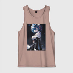 Мужская майка Жизнь с нуля в альтернативном мире Рем