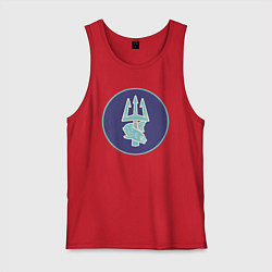 Майка мужская хлопок Рим Помпея Total War: Rome II, цвет: красный