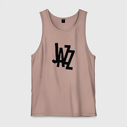 Мужская майка Jazz retro in black