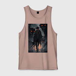 Мужская майка Мэгуми Фусигуро арт Магическая битва