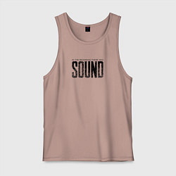 Мужская майка В начале был звук