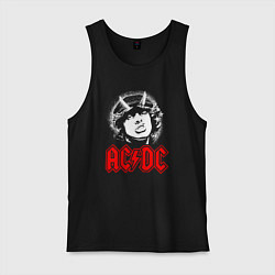 Мужская майка ACDC Angus Young rock