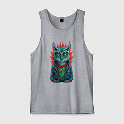 Мужская майка Дизайнерская сова