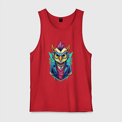 Мужская майка Стильная модная сова